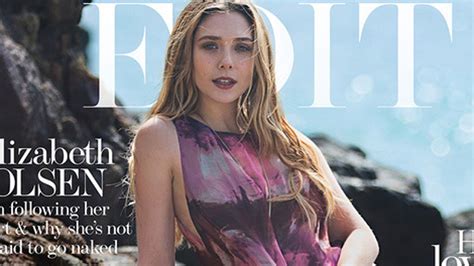 Elizabeth Olsen Reveals Why She Went Naked On Camera,。